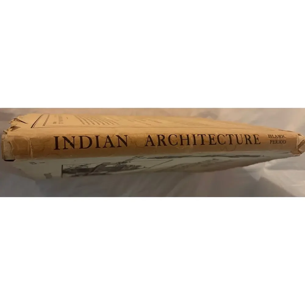 Indian Architecture Islamic Period Percy Brown 1942 Taraporevala 2nd Ed HC DJ